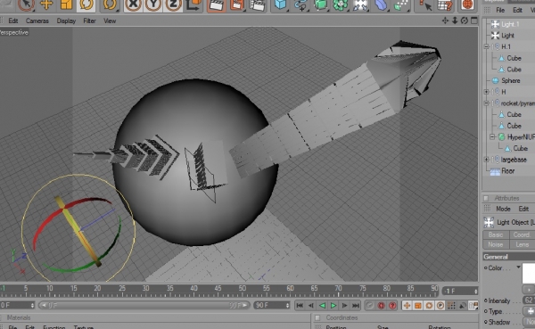 Creation of top view: Step 2